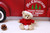 Christmas Beige Bear 6" custom tee red