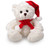 Christmas Cream Bear 6"