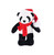 Christmas animals with customizable scarf Panda 12"