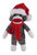 Christmas animals with personalizable scarf Sock Monkey 12"