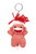 Colors of Love Sockiez Keychain - Orange 4 Plush Sock Monkey
