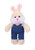 Customizable Animals with Jeans overall 12" & 8"