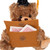 Graduation Bear with Suitcase Gift Card  Holder 6"