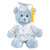 Graduation Blue Sitting Bear 6”