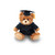 Graduation Mocha Bear 11"