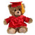 Graduation Mocha Bear 6”