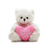 Happy Mother's Day Bear White 6"