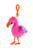 Lulu the Pink Flamingo Keychain