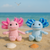 Magnetic Axolotl Plush Keychain Pair 4" – Smoochlings