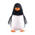 Penguin Bean Bag animal 8"