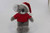 Plush Animal with Personalized Christmas Red Shirt 12"