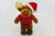 Plush Animal with Personalized Christmas Red Shirt 12"