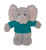 Plush Elephant 12" with Customizable Tee shirt