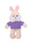 Plush Floppy Bunny With Personalized Tee 12”