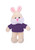 Plush Floppy Bunny With Personalized Tee 12”