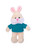 Plush Floppy Bunny With Personalized Tee 12”