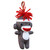 Sockiez Sock Monkey Keychain 5"