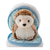 Zip-Up Snowball Hedgehog – Soft Plush Snowball Hedgehog Toy