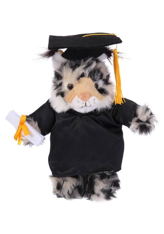 Graduation Wild Cat Lynx 8"