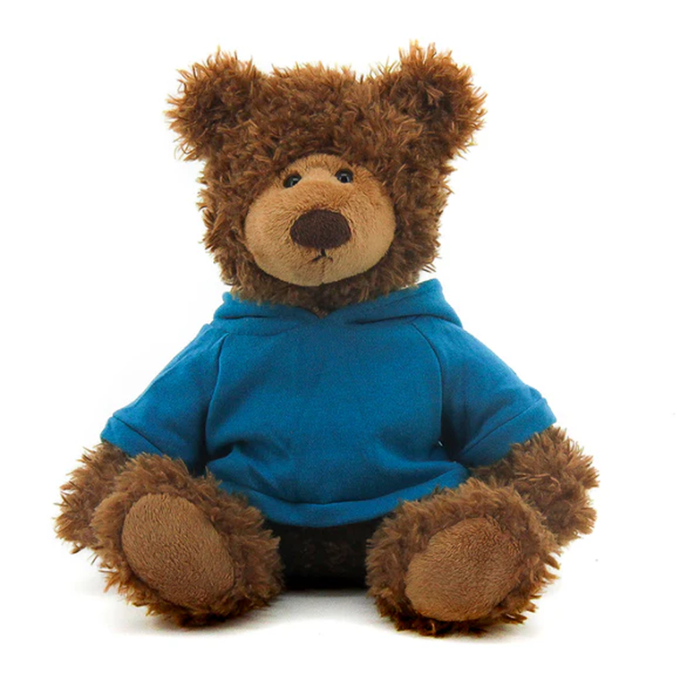 10" Frankie Teddy Bear with Custom Hoodies | Stuffed Animals