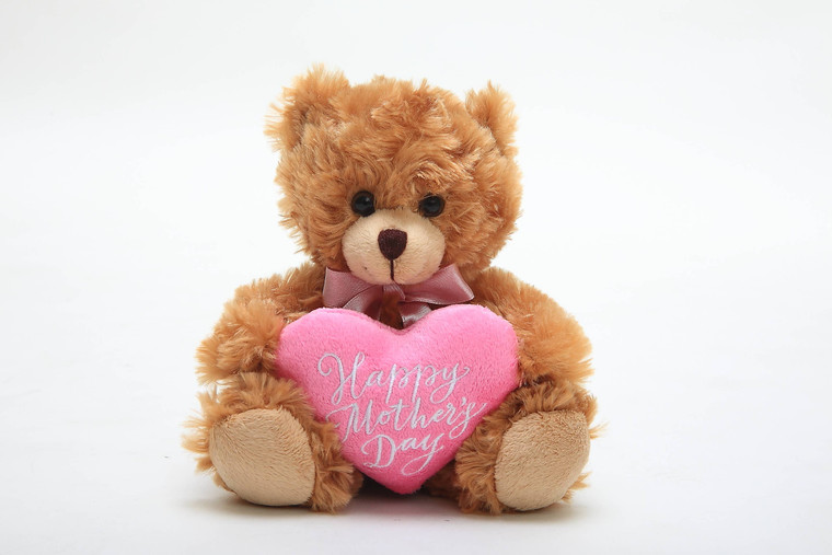 Happy Mother's Day Mocha 6" Bear