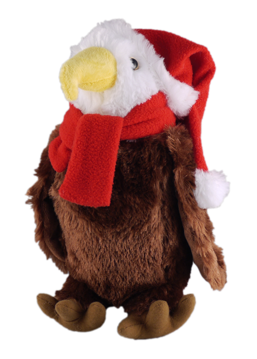 Christmas animals with personalizable scarf Eagle