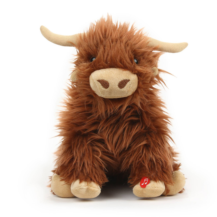 Highland Cow with Moo Soun 10"