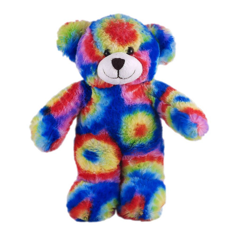 8″ Tie-Dye Custom Bear | Personalized Bear Stuffed Animal