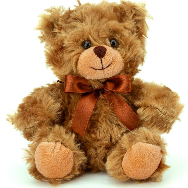 6″ Sitting Bears Plush | Ribbon Teddy Bear Assortments