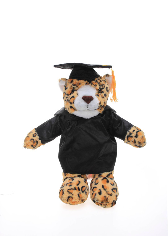 Graduation Animals--Leopard 11" with custom imprint
