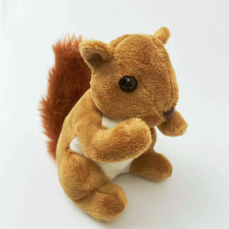 Plush Squirrel Bean Bag animal 8"
