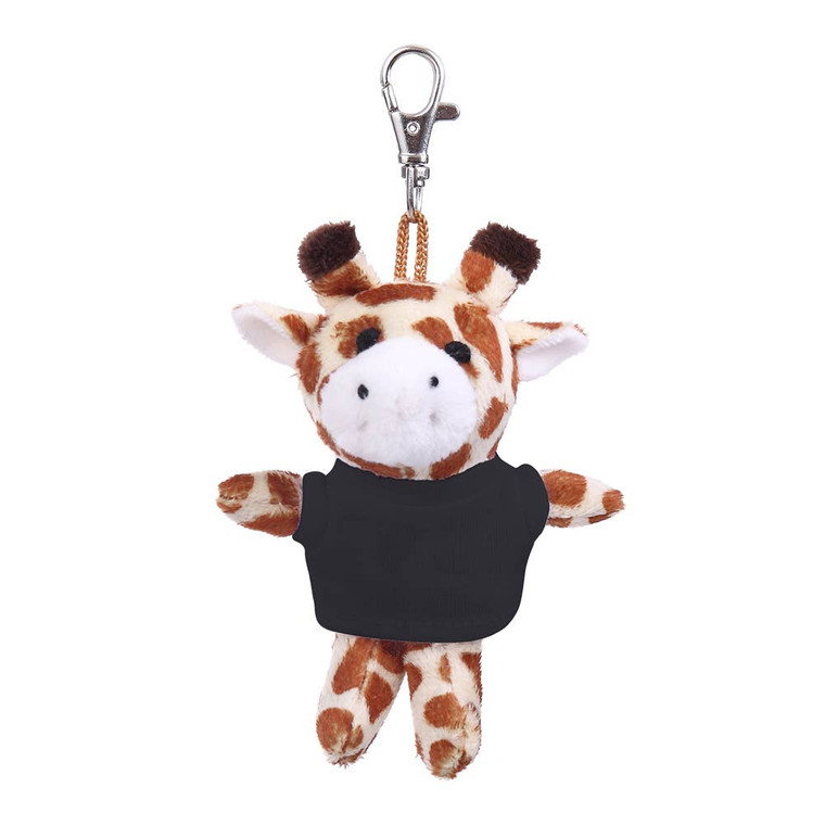 4" Keychain - Giraffe with/without customized shirt