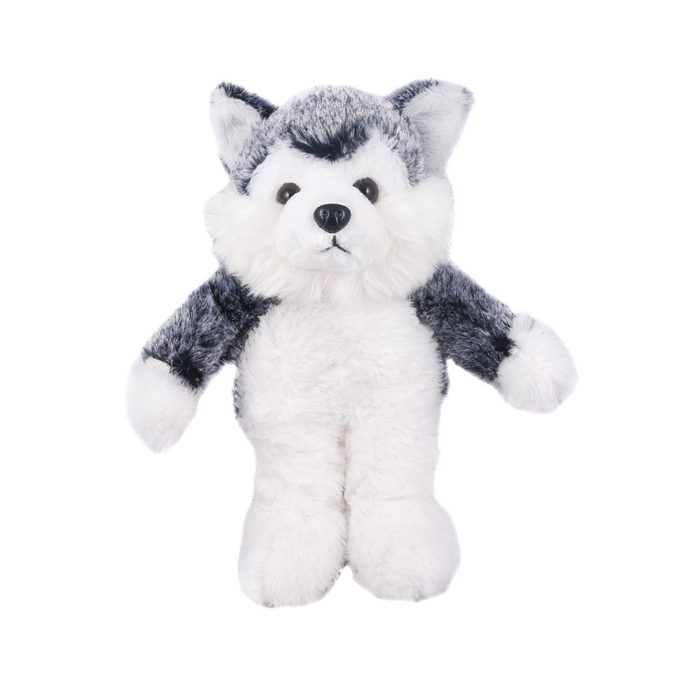 Plush Husky Bean Bag animal 8"