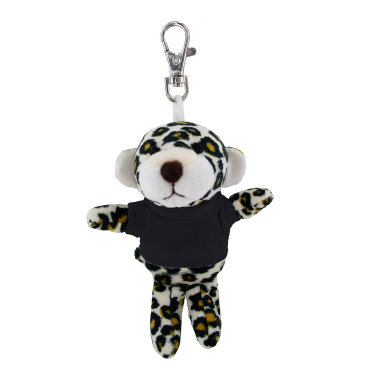 4" Keychain - Leopard with/without customized shirt