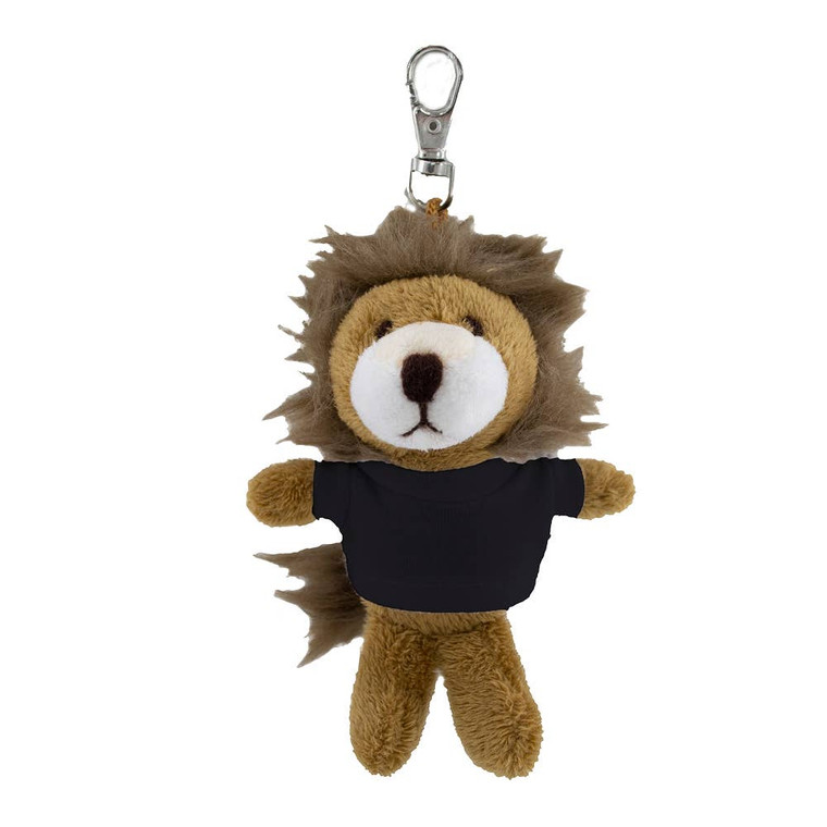4" Keychain - Lion with/without customized shirt