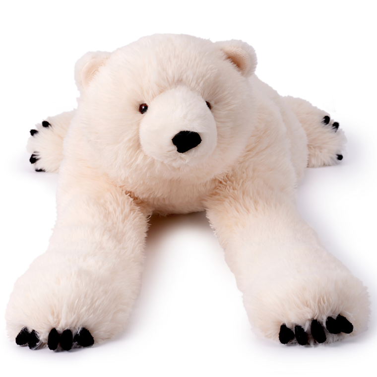 Small Weighted Polar Bear Hugger