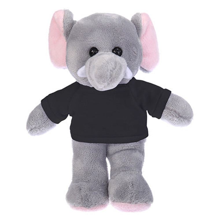 Soft Plush Elephant with Tee 8"