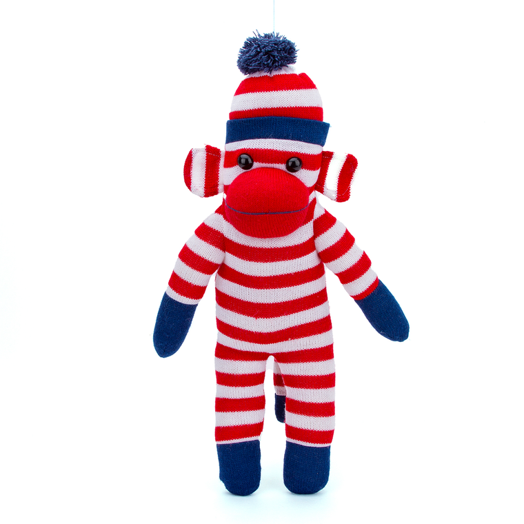 16" Floppy Sock Monkey – Original Sock Monkey Stuffed Animal
