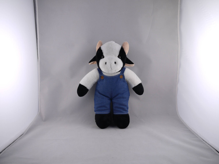 Customizable Animals with Jeans overall 12" & 8"