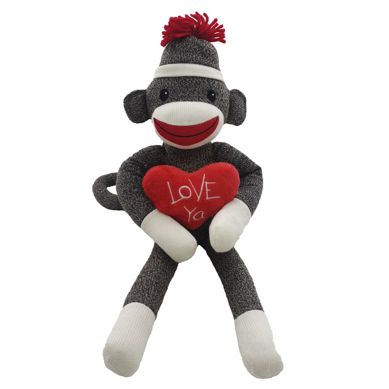 Love ya sock monkey 20" Love ya sock monkey 20"