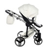 Junama Fluo Individual Satin White Silver