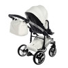Junama Fluo Individual Satin White Silver