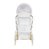 Junama Dolce White Gold Doll's Pram