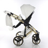Junama Handcraft Kinderwagen 2-in-1 White Gold