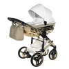 Junama Handcraft Glitter Kinderwagen 2-in-1 Gold