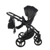 Junama S-Class Black pram, pushchair and changing bag