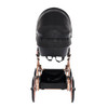 Junama Dolce Black Rose Gold Doll's Pram