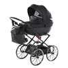 Junama Dolce Black Doll's Pram