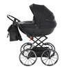 Junama Dolce Black Doll's Pram
