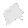 Bijpassende Junama parasol (zelfde materiaal en kleur als de kinderwagen) Bijpassende Junama parasol (zelfde materiaal en kleur als de kinderwagen)